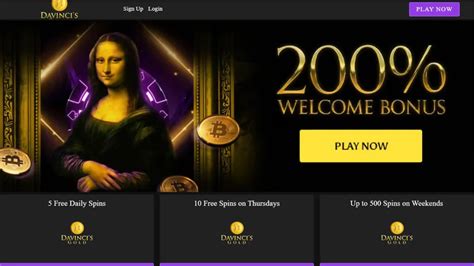 DaVincis Gold Casino Review & Ratings .